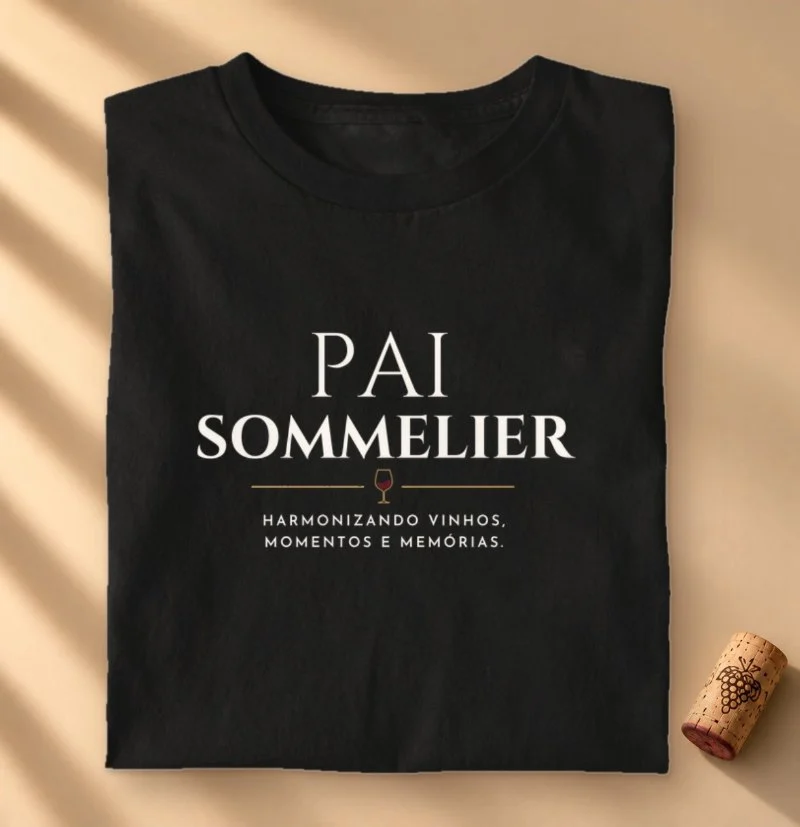 Camiseta Pai Sommelier - Camiseta