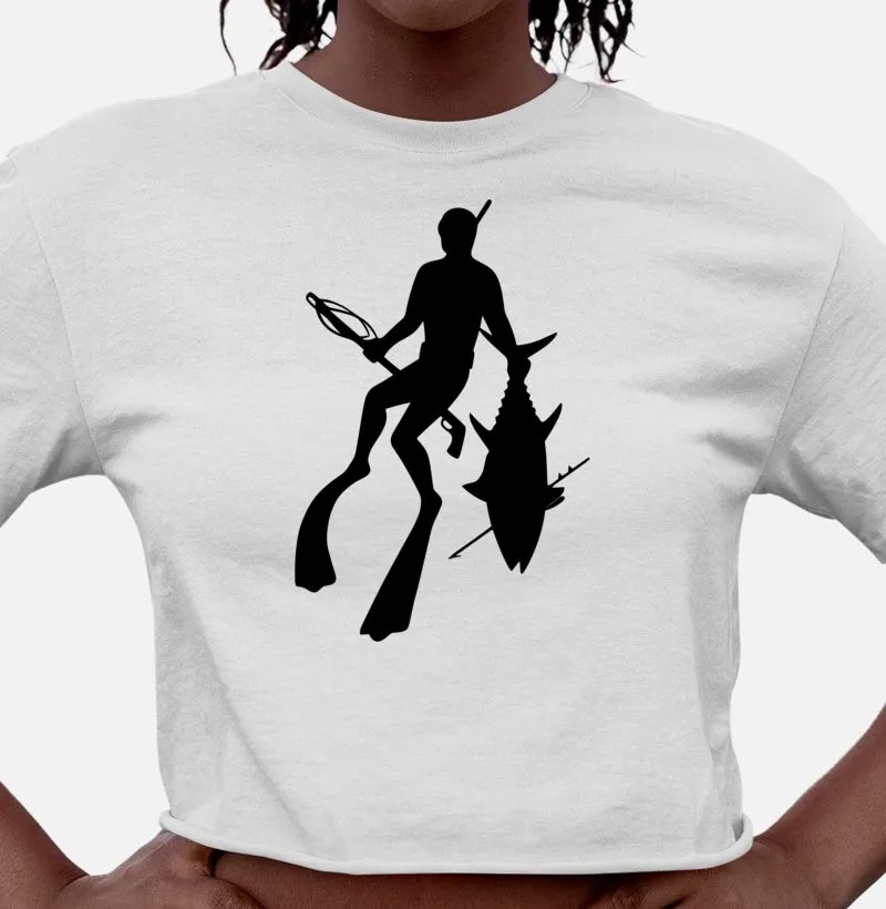 Camisa Cropped Pescador Submarino