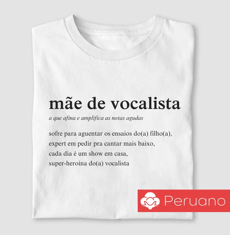 Definição mãe de vocalista