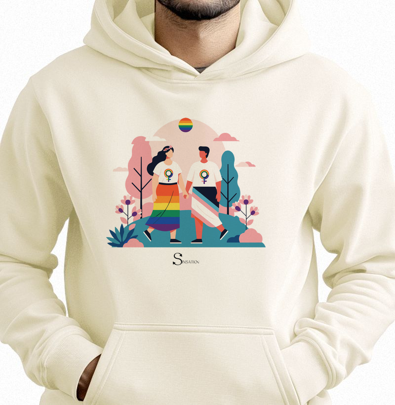 Hoodie Moletom - Orgulho - Trans