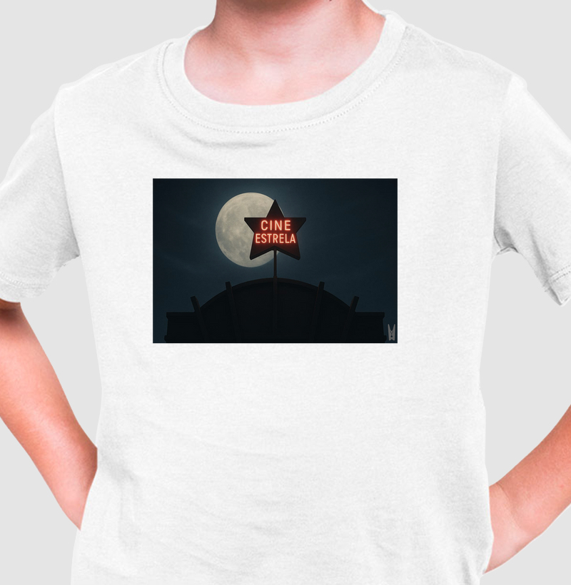 Camiseta Infantil Cineminha