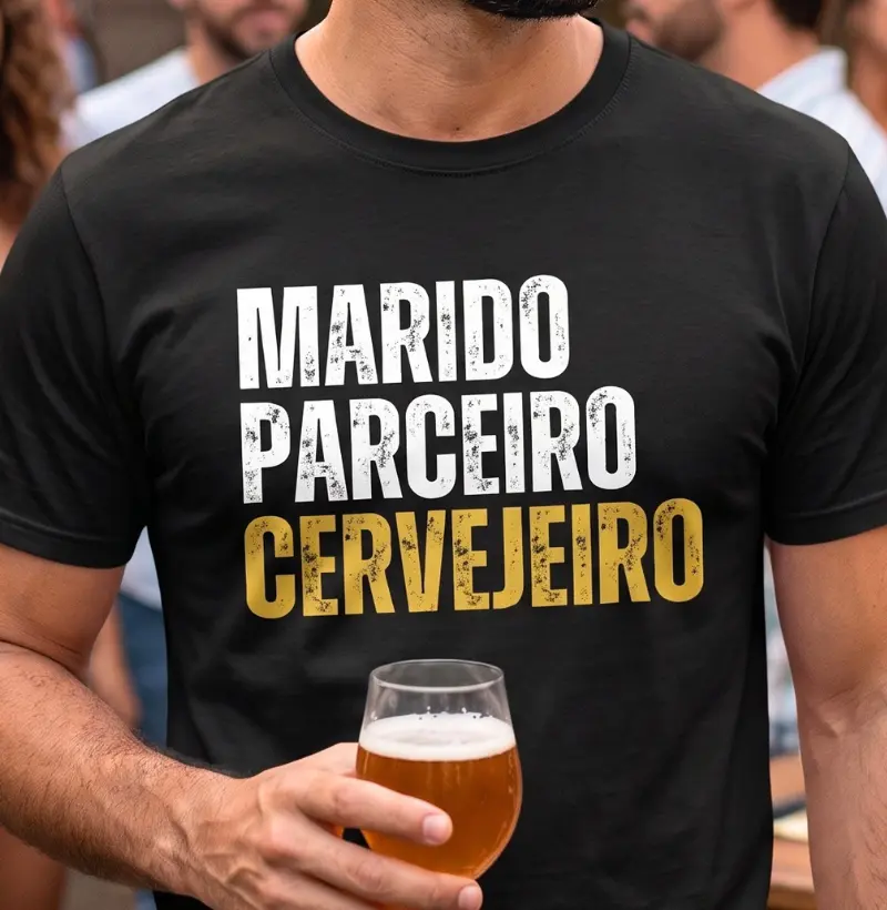 Marido, parceiro e cervejeiro
