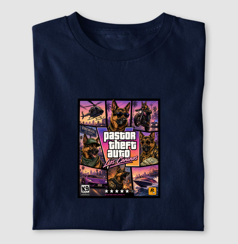 Pastor Theft Auto - Camiseta