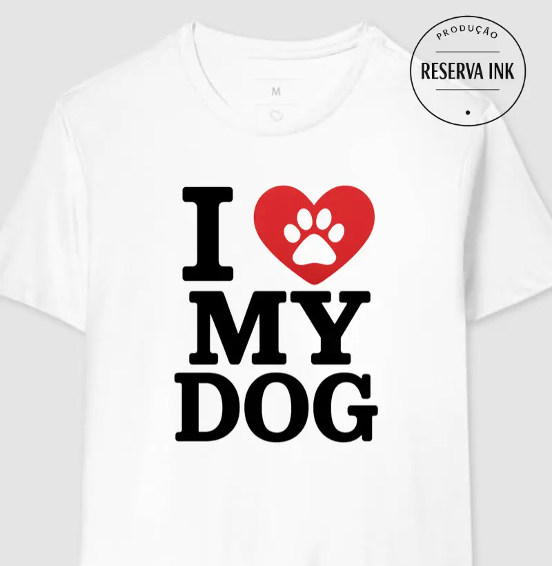 I love my dog