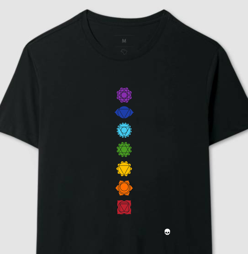 Camiseta 7 Chakras 