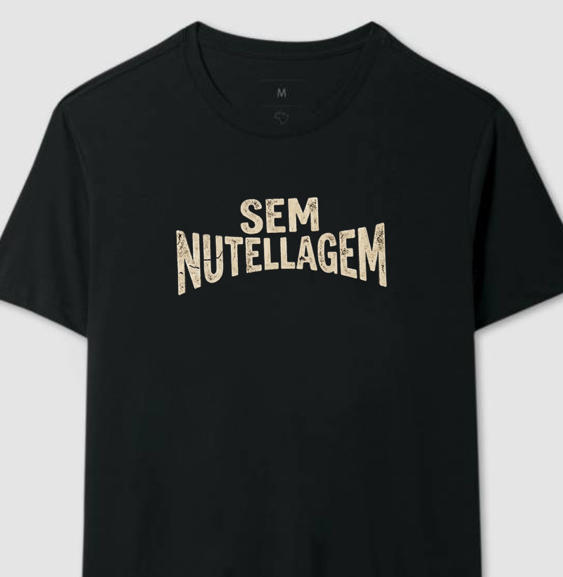 Sem Nutellagem | Escrita Rústica