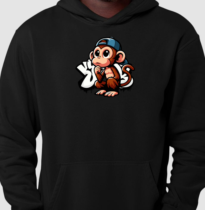 Hoodie Moletom Graf Monkey
