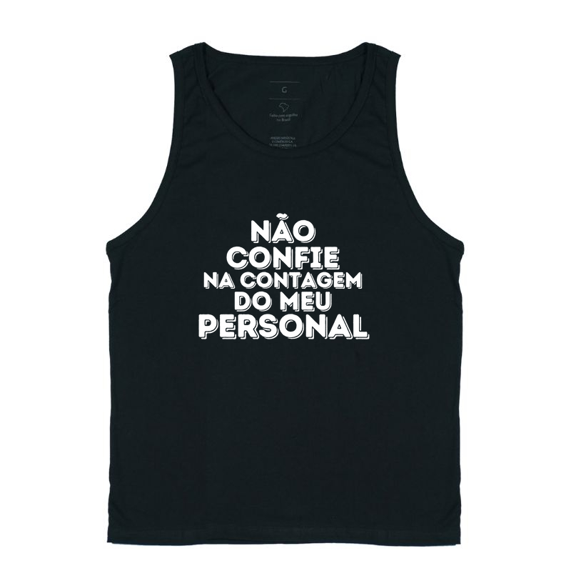 Não confie na contagem dele