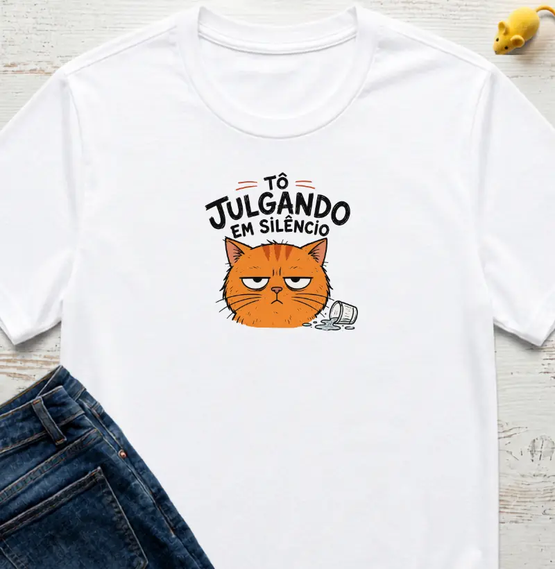 tô julgando em silêncio