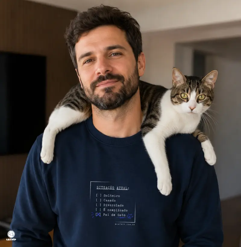 Situação atual: [x] Pai de Gato