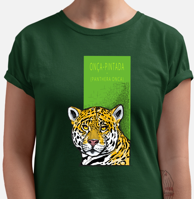 Camiseta Onça-Pintada - Camiseta