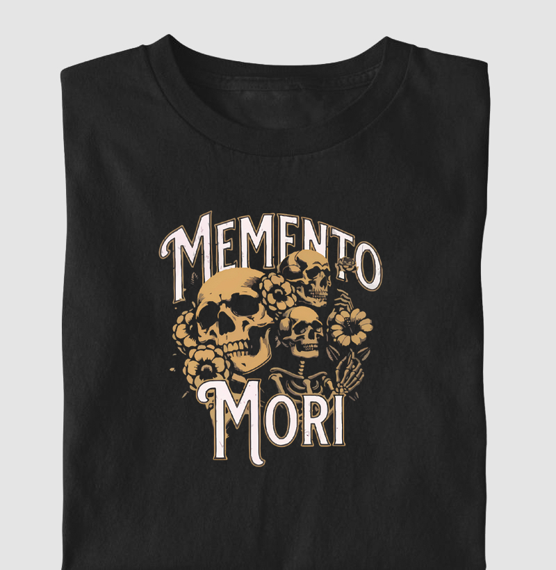 Memento Mori - Esqueletos com Flores