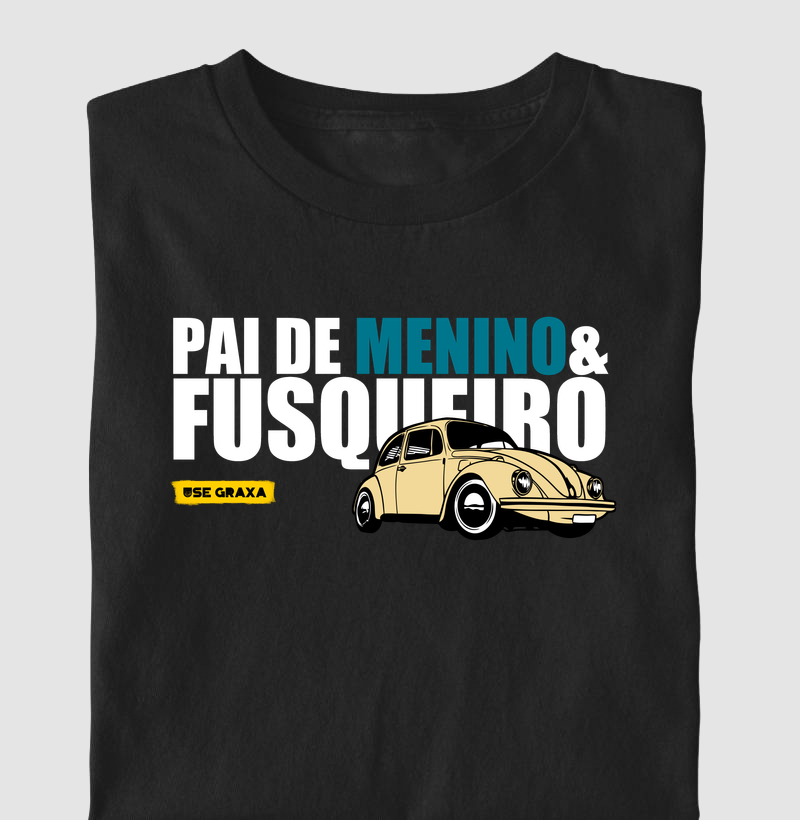 Pai de Menino e Fusqueiro Bege