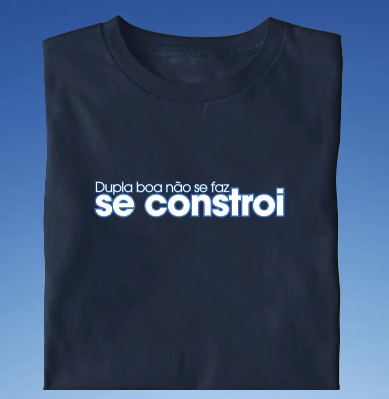 Dupla boa se constrói