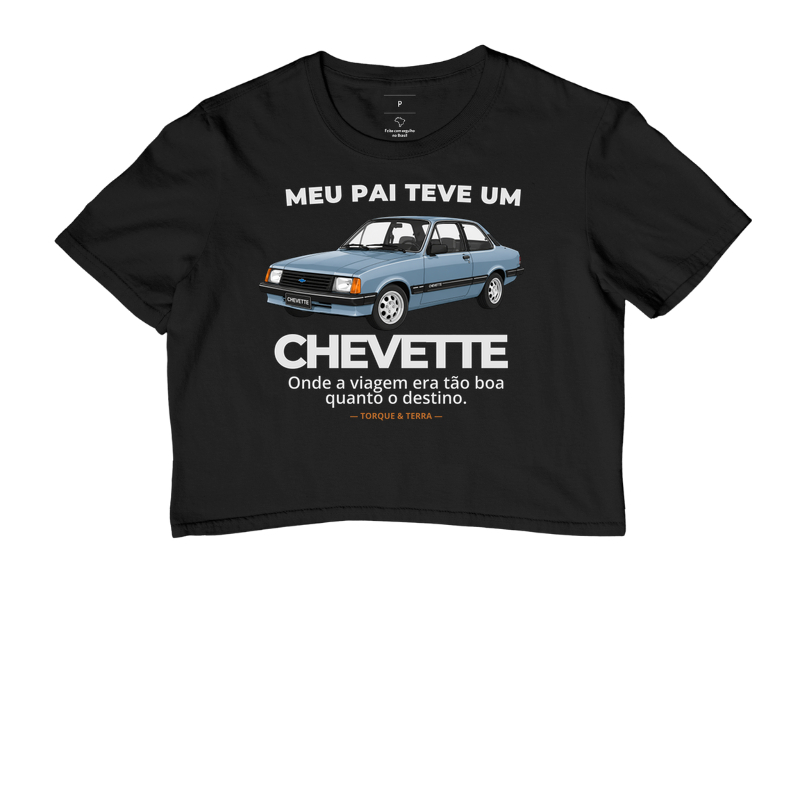 Meu pai teve uma - Chevette azul claro metálico