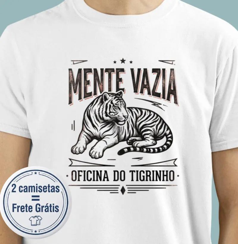 Mente vazia - Camiseta