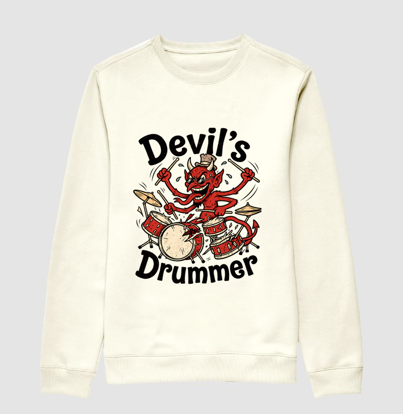 Devil's Drummer - Suéter Moletom