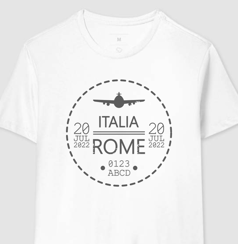 Coleção Viagem - Carimbo Italia