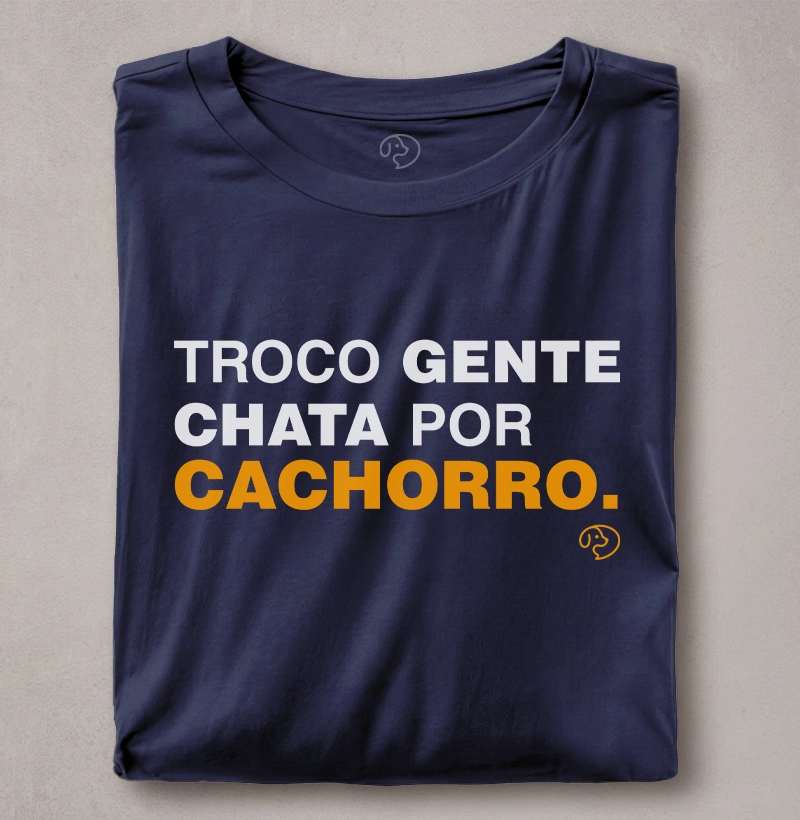 Troco gente chata por cachorro