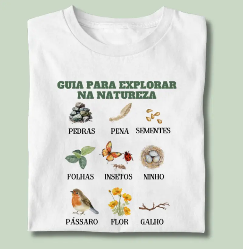 Camiseta | Guia do Explorador da Natureza