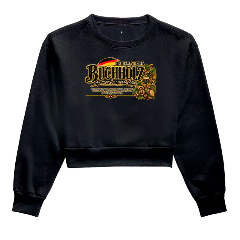 Buchholz  - Cropped Moletom