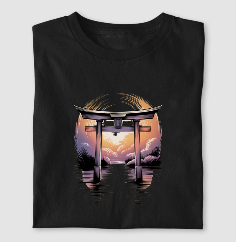 Estampa Torii - Reflexo