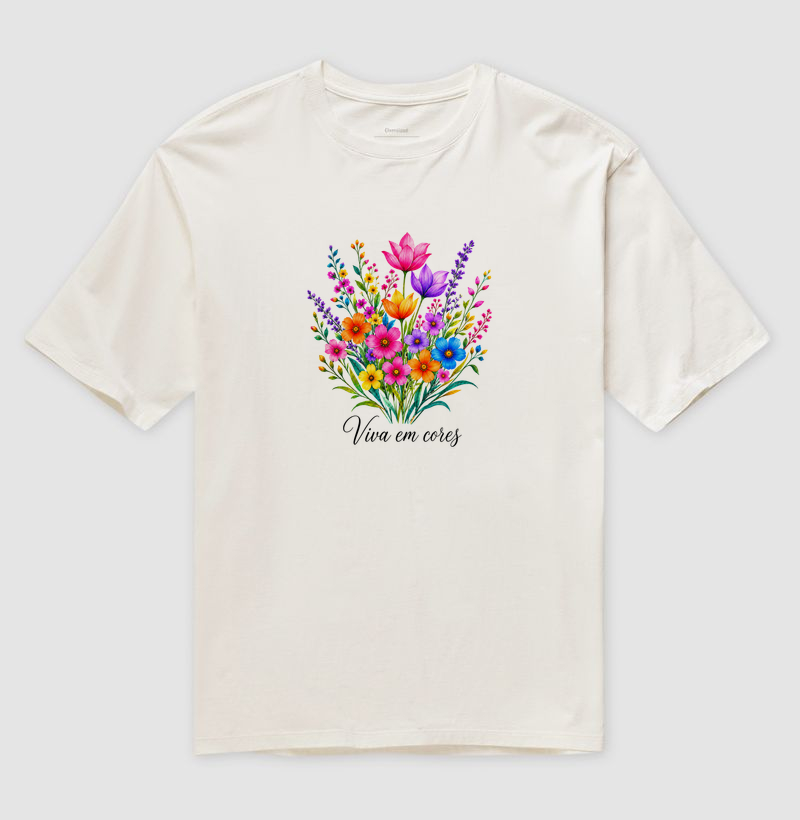 Camiseta Viva em Cores