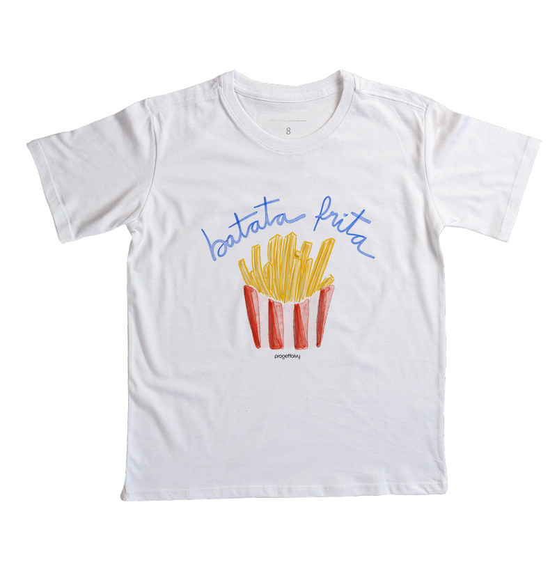 Infantil Batata frita collab Paula Carvalho