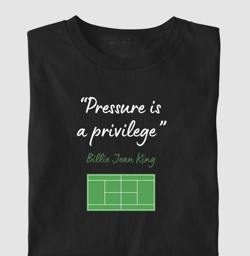 Pressure is a privilege