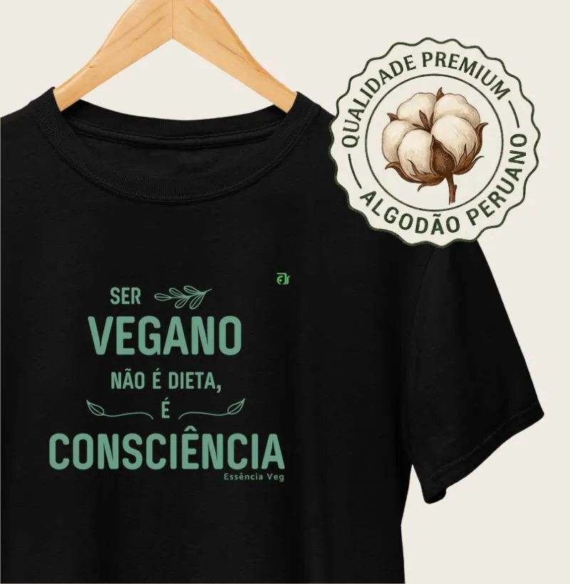 Ser vegano não é dieta, é consciência