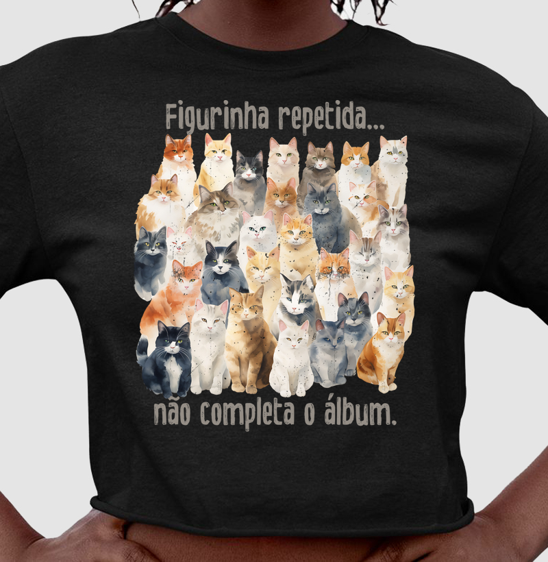 Figurinha repetida não completa o álbum