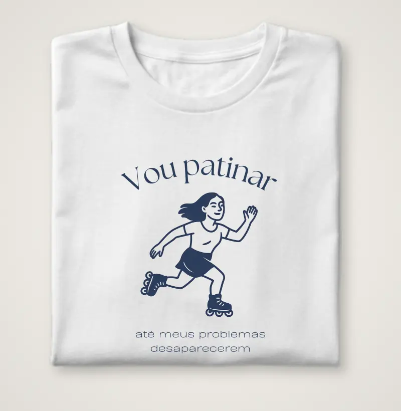 Vou patinar até meus problemas desaparecerem