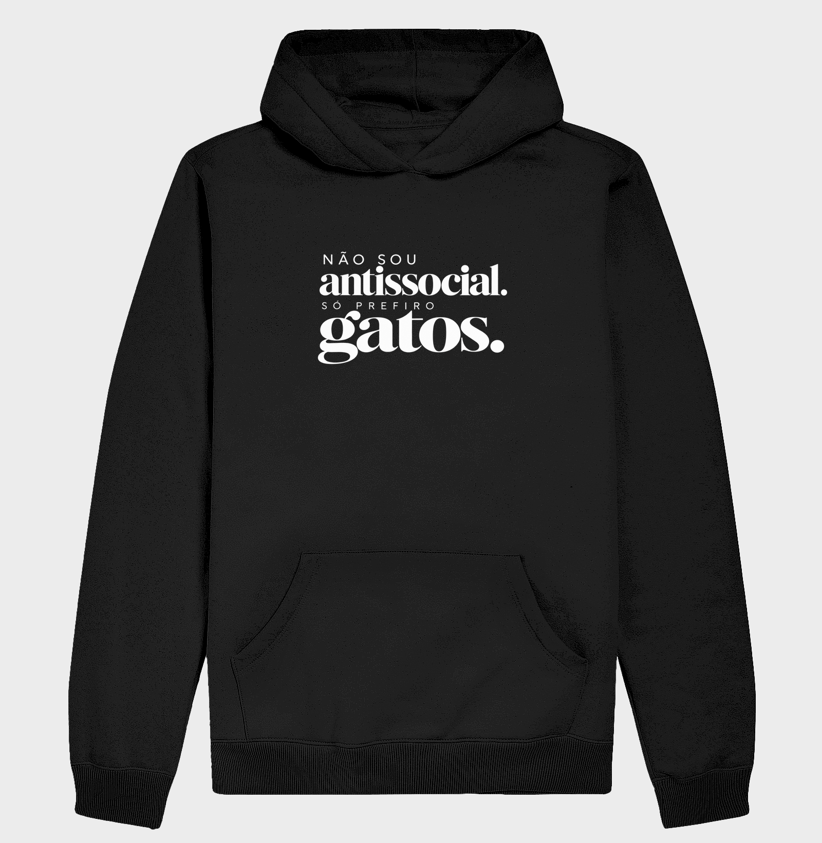 Não sou antissocial...