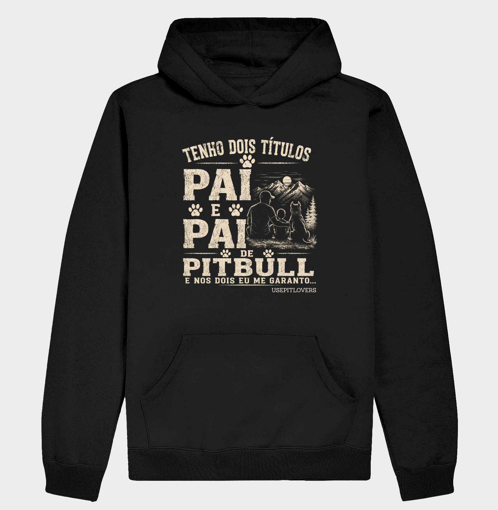 TENHO DOIS TÍTULOS PAI E PAI DE PITBULL E NOS DOIS EU ME GARANTO...