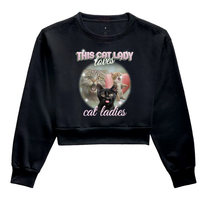 Essa dona de gatos ama dona de gatos