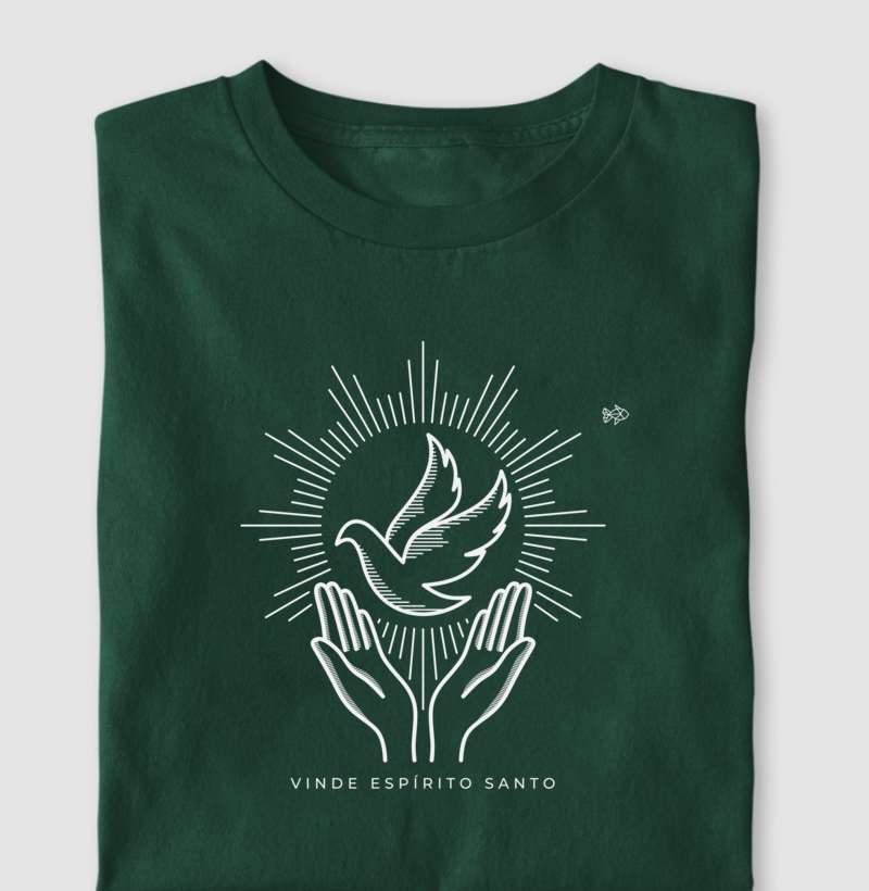 Camiseta "Vinde Espírito Santo"