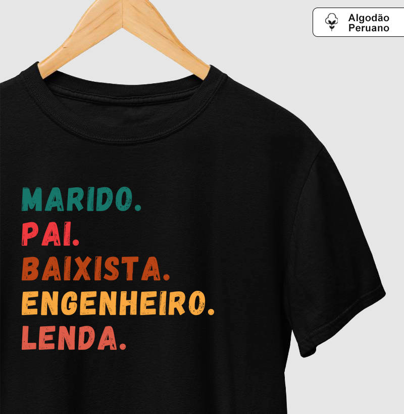 Marido, Pai, Baixista, Engenheiro, Lenda