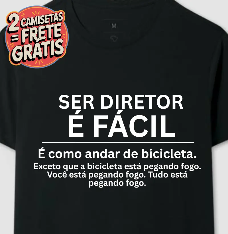 Ser diretor é fácil