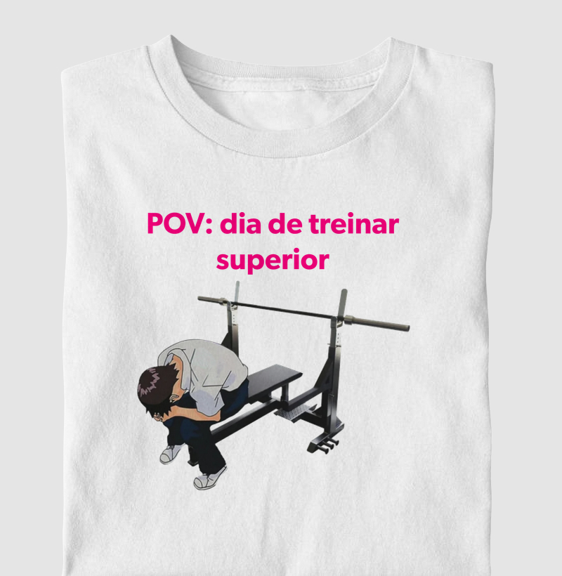 POV: dia de treinar superior