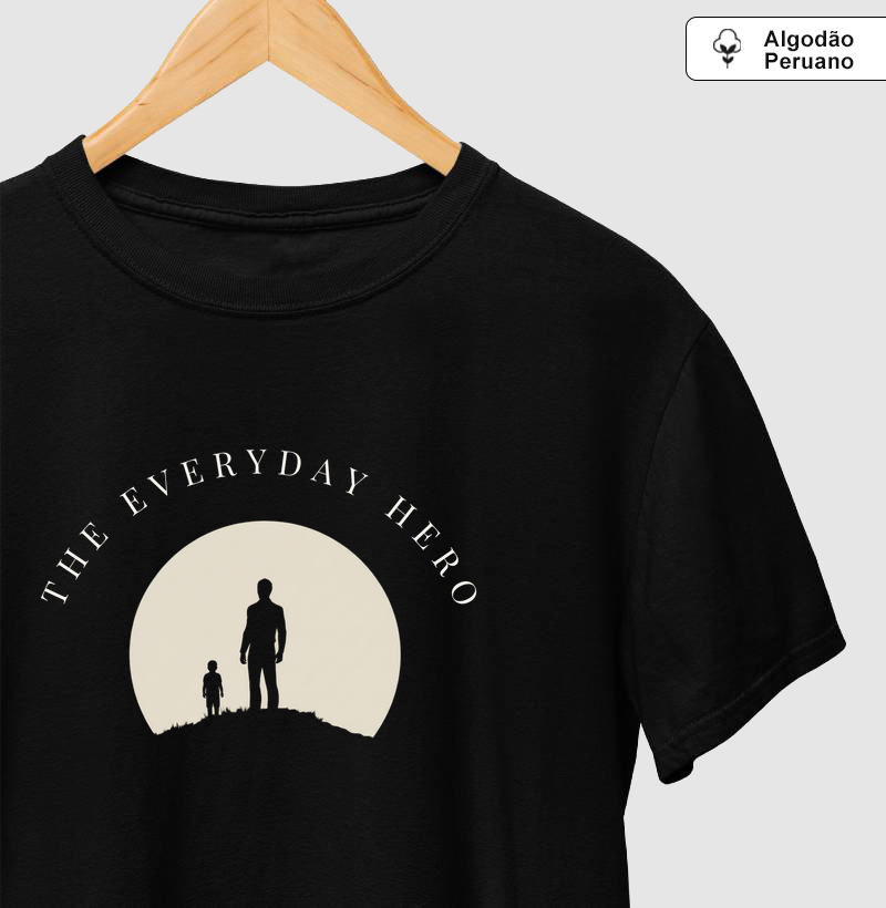Camiseta Algodão Peruano The Everyday Hero