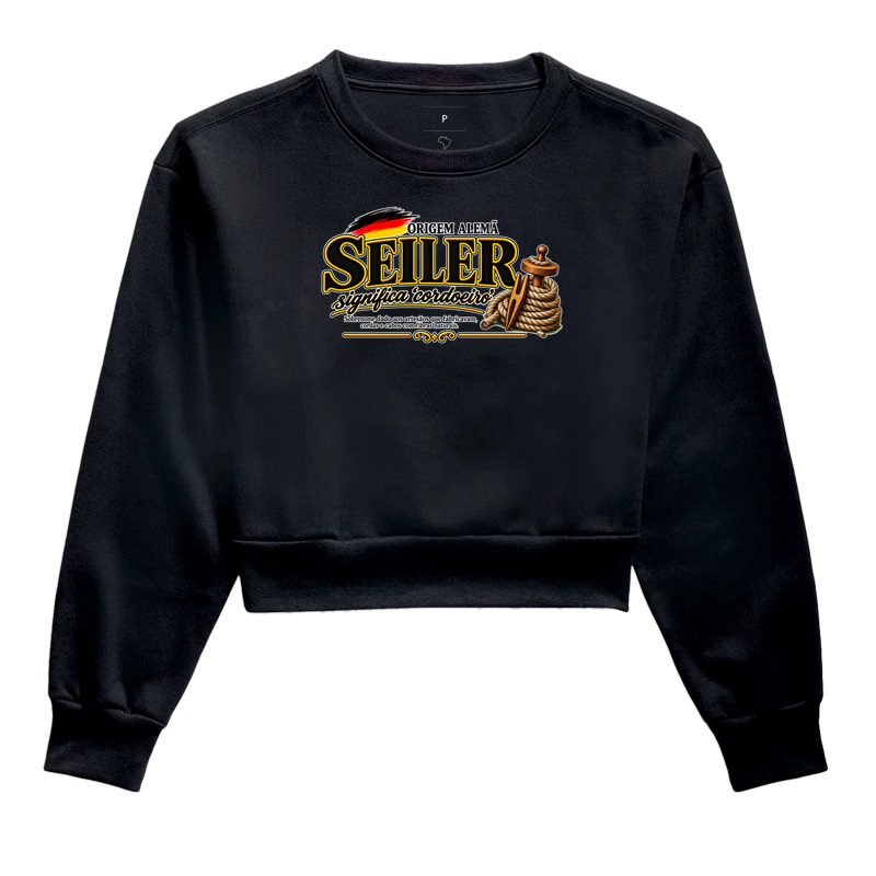 Seiler  - Cropped Moletom