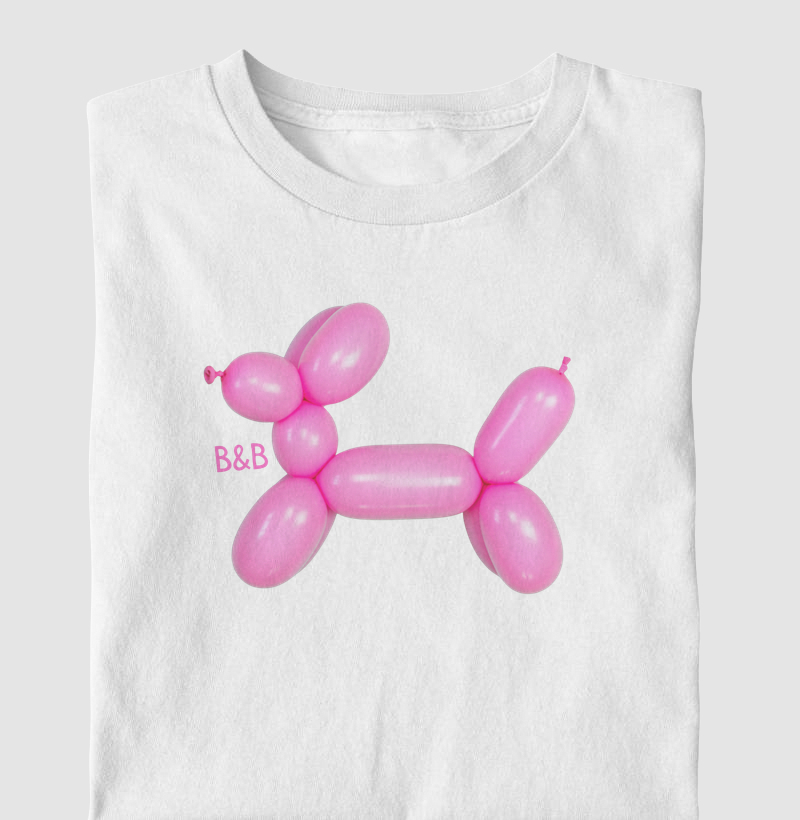 Camiseta Infantil Pink Dog