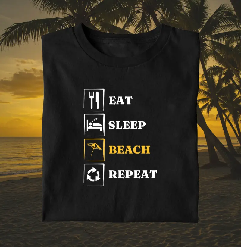 Eat Sleep Beach Repeat