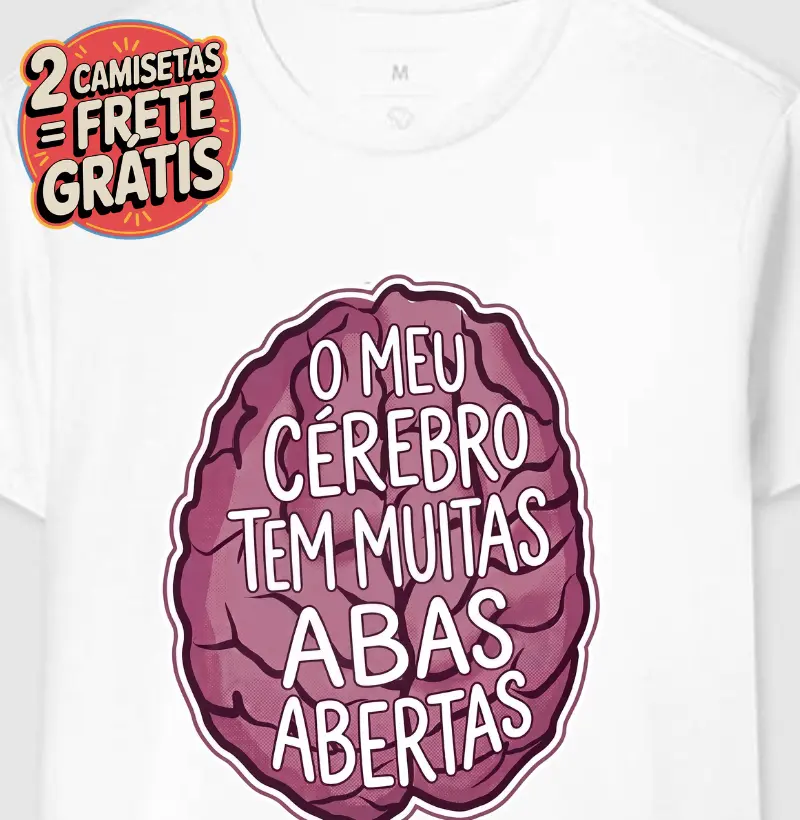 O meu cérebro tem muitas abas abertas