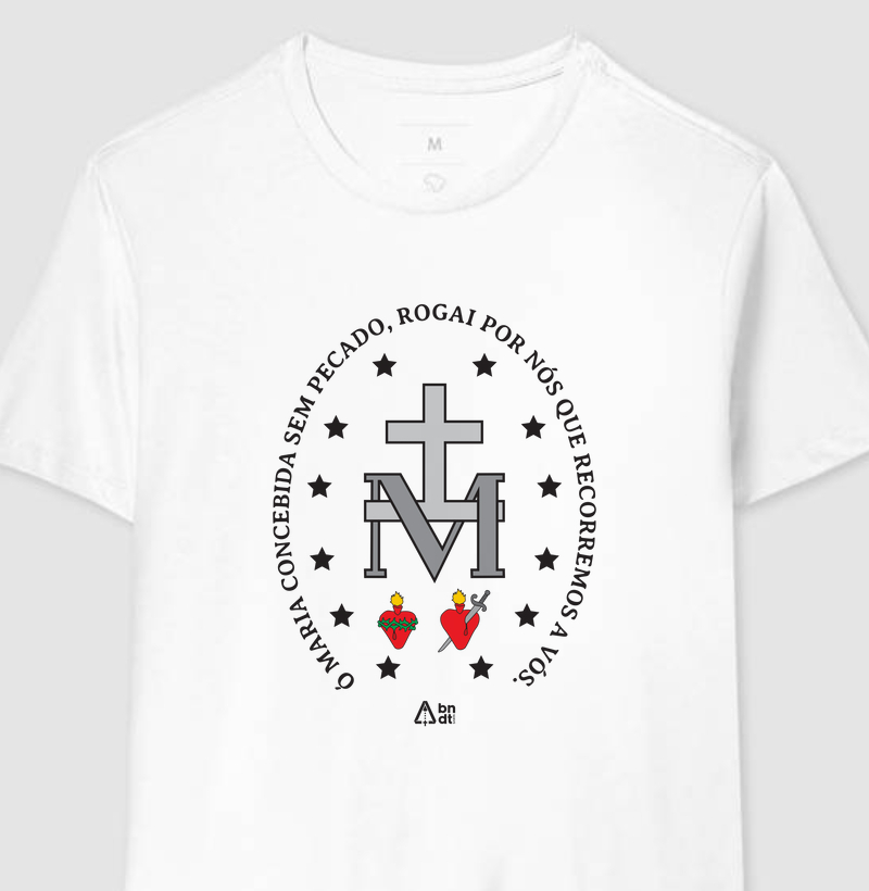 Camiseta Medalha de Nossa Senhora das Graças