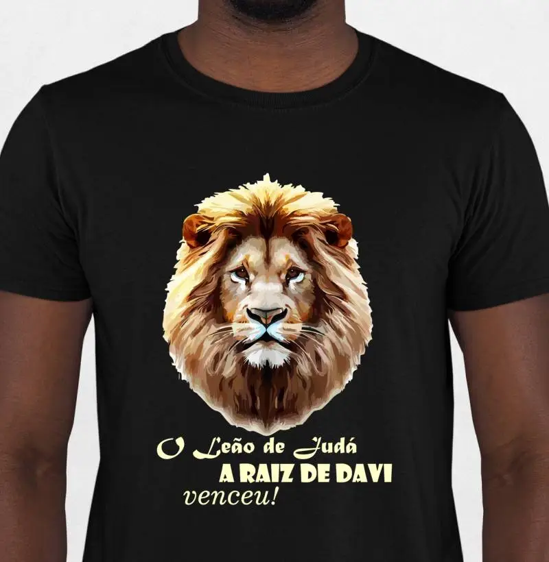 Leão de Judá camiseta qualidade Reserva