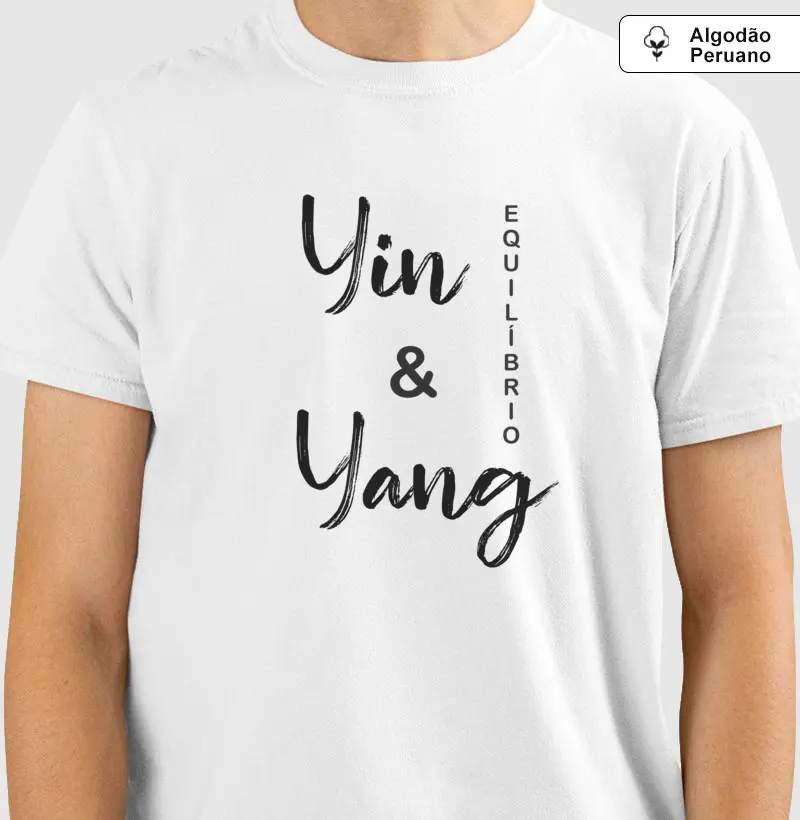 Yin e Yang • Equilíbrio (algodão peruano)