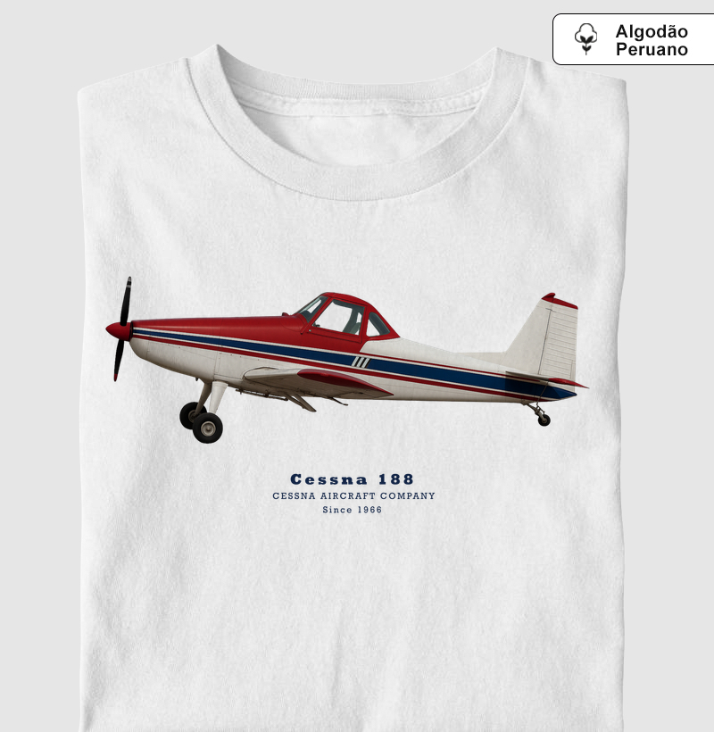 Cessna 188 - Vermelho e Azul