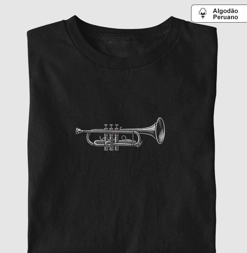 TROMPETE - Camiseta Algodão Peruano