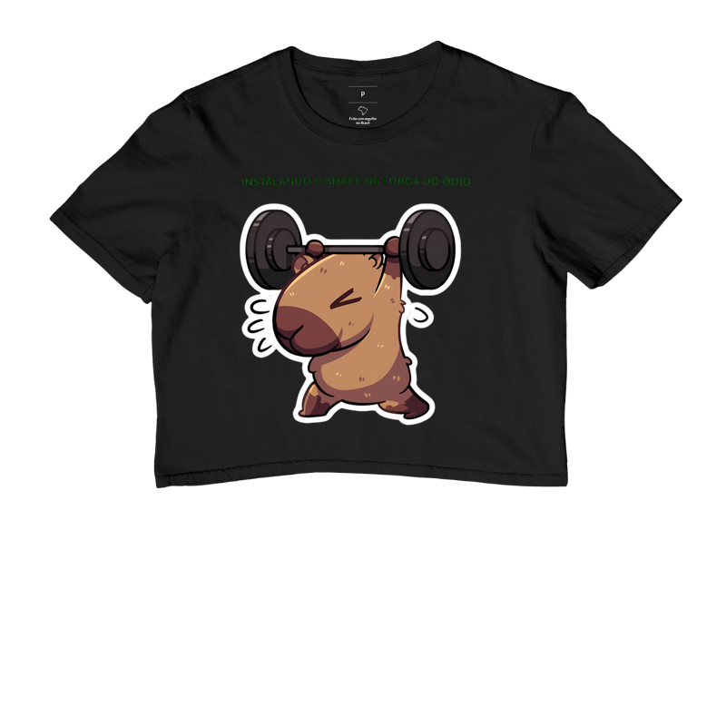 Camiseta de treino da capivara